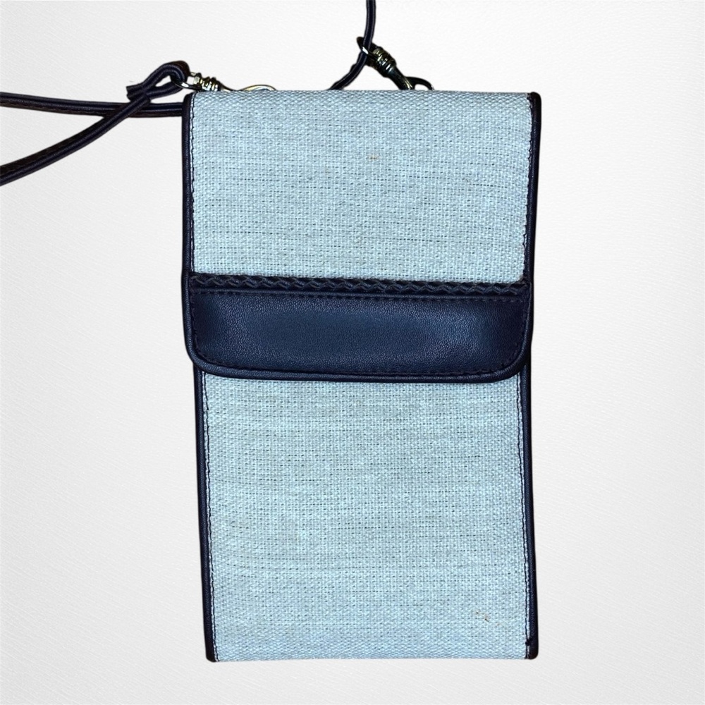 90s Crossbody Wallet Mini Purse with Chequebook Holder
